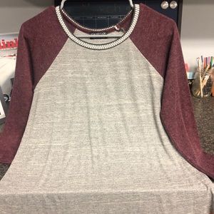 Papermoon for Stitch Fix Henley tee